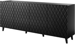 Zdjęcie Cama Meble Komoda Asti 200X42X82 Czarny Mat - Suchedniów