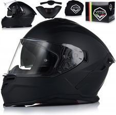 Vito Helmets Presto Czarny Matt System Pinlock + Blenda Ece 06