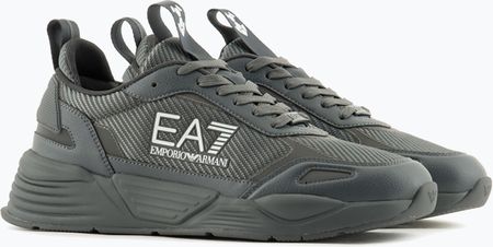 Buty EA7 Emporio Armani Ace Runner Carbon triple irongate/white | WYSYŁKA W 24H | 30 DNI NA ZWROT