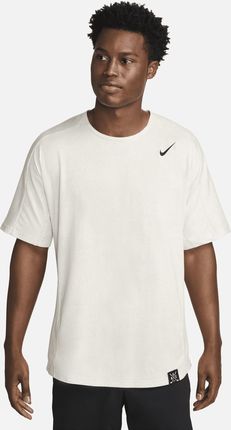 Męska koszulka z krótkim rękawem do golfa Nike Golf Club - Biel
