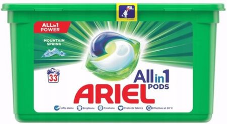 Ariel All in 1 Pods Mountain Spring 33 szt.