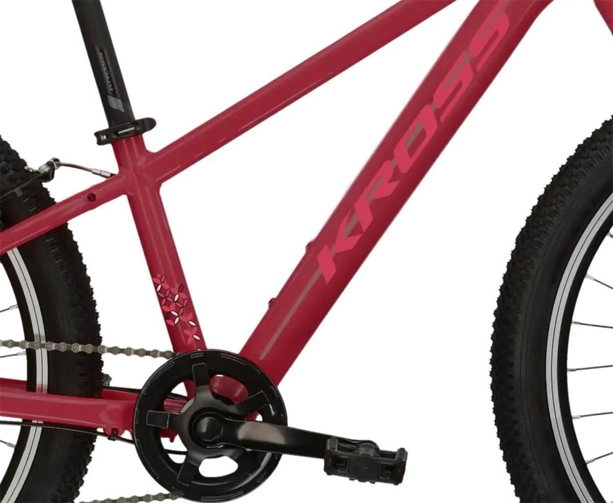 фото Велосипед гірський (MTB) Kross Lea Jr 1.0 24 2024 Burgurdy