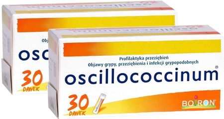 Boiron Oscillococcinum, 2 x 30 dawek