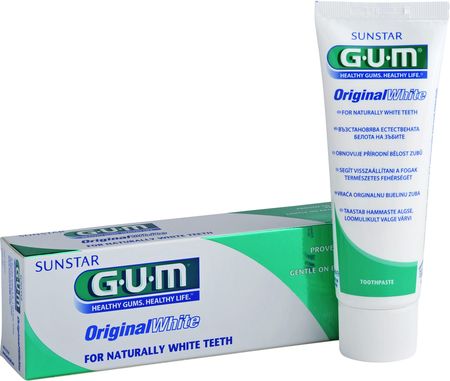 GUM OriginalWhite Pasta do zębów przywracająca ich naturalną biel 75ml