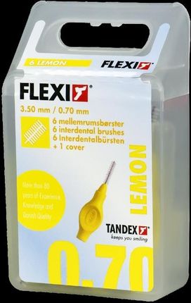 Tandex Flexi Fine - Szczoteczki żółte