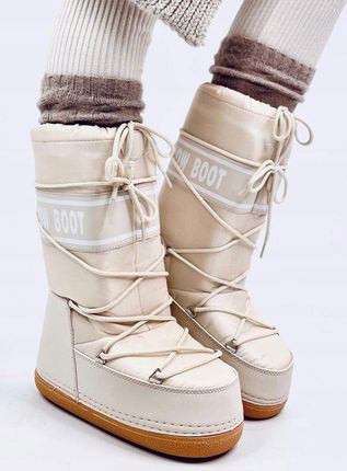 Seastar Snow Boots Wysokie Tange Beige 35-36