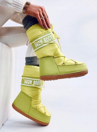 Seastar Snow Boots Wysokie Tange Flu Yellow 35-36