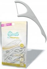 Cleanpik Easy Flosspicks - Niciowykałaczki z wygodnym uchwytem 50szt - Nici dentystyczne