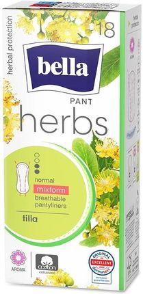 Wkładki higieniczne Bella Herbs z kwiatem lipy 18 szt. 