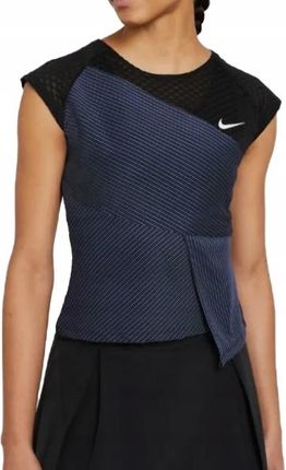 Damski T-Shirt Tenisowy Nike Court Dri-Fit Advanced DJ6567010 XS
