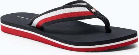 Japonki damskie Tommy Hilfiger Corporate Beach Sandal red white blue | WYSYŁKA W 24H | 30 DNI NA ZWROT