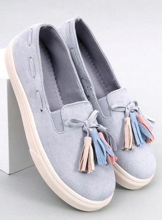Kupdzisiajbuty Trampki Z Frędzlami Salma Grey 40 - Ceny i