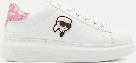 Karl Lagerfeld Buty Damskie Kapri Nft Lo Laces White Pink 36