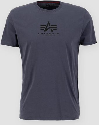 Alpha Industries T-Shirt Basic T Ml 118533 Greyblack/Black