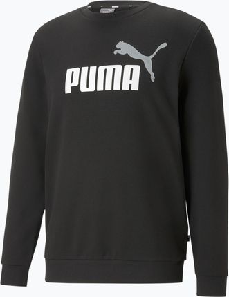 Puma Bluza Męska Essentials+ Two Tone Big Log Tr Black White