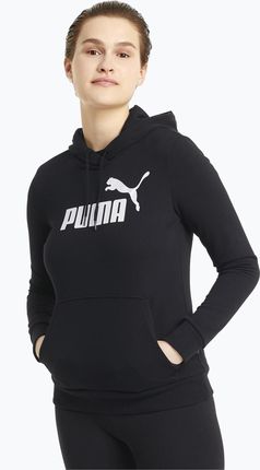 Puma Bluza Damska Essentials Logo Hoodie Tr Black