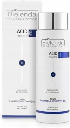 Bielenda IS Acid Booster Tonik z Kwasem Glikolowym 3% 200ml