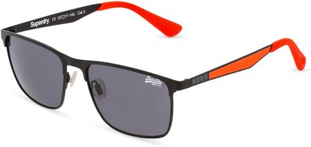 Superdry ACE Męskie okulary przeciwsłoneczne, Oprawka: Metal, czarny