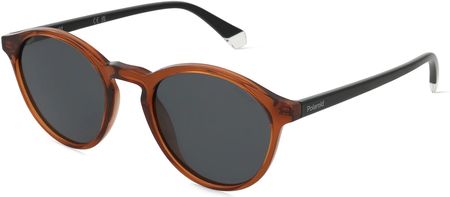 POLAROID PLD 4153/S Męskie okulary przeciwsłoneczne, Oprawka: Tworzywo sztuczne, brązowy
