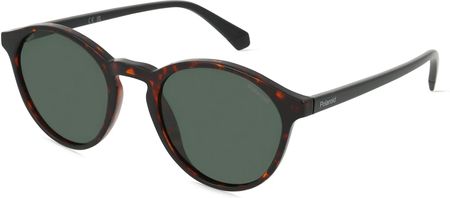 POLAROID PLD 4153/S Męskie okulary przeciwsłoneczne, Oprawka: Tworzywo sztuczne, hawana