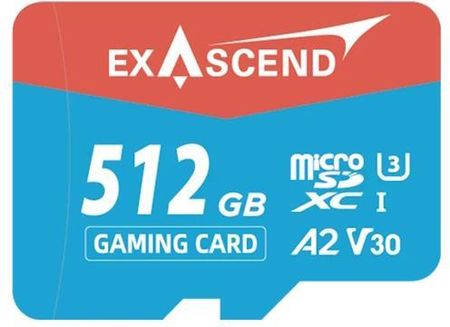 Exascend Karta Pamięci Gaming Uhs-I Micro 512Gb