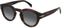 DAVID BECKHAM DB 7110/S Męskie okulary przeciwsłoneczne, Oprawka: Acetat, brązowy