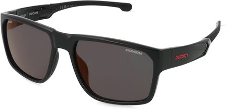 CARRERA CARDUC 029/S Męskie okulary przeciwsłoneczne, Oprawka: Tworzywo sztuczne, czarny