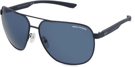 EMPORIO ARMANI AX2047S Męskie okulary przeciwsłoneczne, Oprawka: Metal, niebieski
