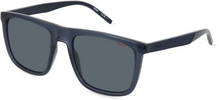 Hugo HG 1304/S Męskie okulary przeciwsłoneczne, Oprawka: Tworzywo sztuczne, niebieski
