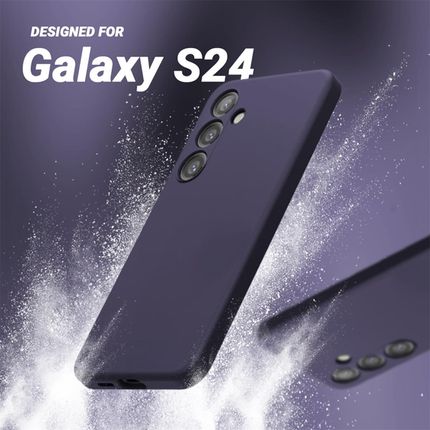Crong Etui Color Cover Do Samsung Galaxy S24 Fioletowy - zdjęcie 3
