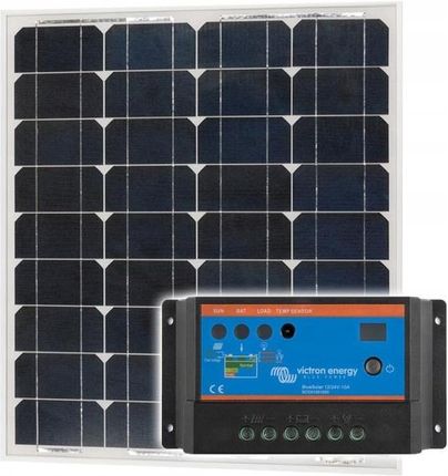 Panel słoneczny 55W z regulatorem 5A