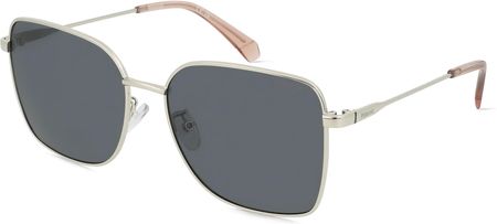 POLAROID PLD 4158/G/S/X Damskie okulary przeciwsłoneczne, Oprawka: Metal, srebrny