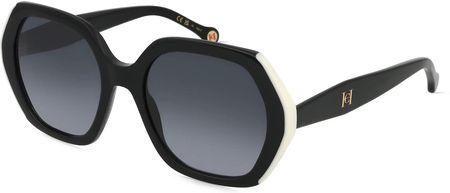 Carolina Herrera 0181/S Damskie okulary przeciwsłoneczne, Oprawka: Acetat, czarny