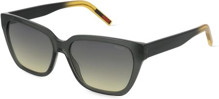HUGO HG 1264/S Damskie okulary przeciwsłoneczne, Oprawka: Acetat, szary