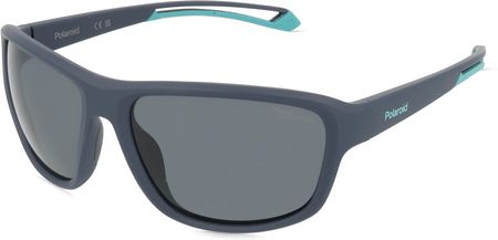 POLAROID PLD 7049/S Uniwersalne okulary przeciwsłoneczne, Oprawka: Tworzywo sztuczne, niebieski