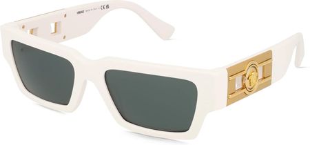 VERSACE VE4459 Uniwersalne okulary przeciwsłoneczne, Oprawka: Acetat, biały