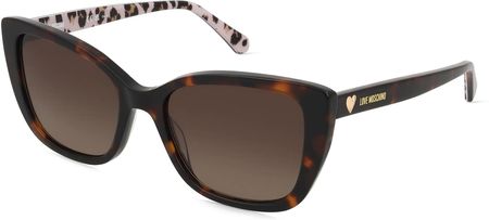 Moschino MOL073/S Damskie okulary przeciwsłoneczne, Oprawka: Acetat, hawana