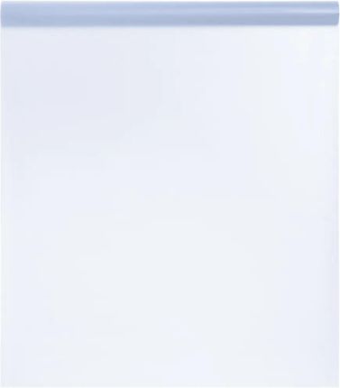 vidaXL Folia okienna statyczna matowa przezroczysta szara 60x1000cm (155815)
