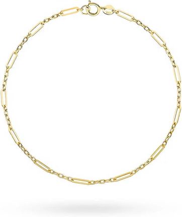 Biżuteria Gabor Złota Bransoletka Figaro 19,5Cm 585