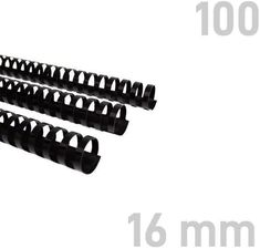 Zdjęcie Opus O.Comb Grzbiety Plastikowe 16Mm 100Szt. Czarne - Tarnów