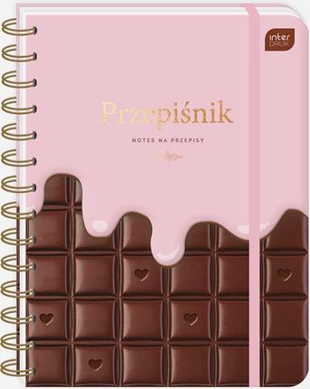 Interdruk Chocolate Przepiśnik A5 Na Spirali Z Naklejkami