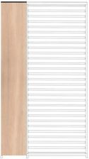 Zdjęcie Panel pionowy do pergoli Roma 30,9 cm - efekt drewna naturalny - Będzin