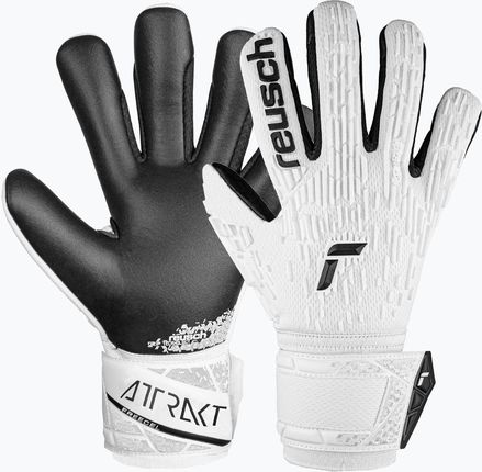 Rękawice Bramkarskie Dziecięce Reusch Attrakt Freegel Silver White/Black