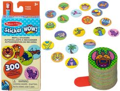 Melissa & Doug Sticker Wow Zestaw 300 Naklejek Uzupełniających Do Stempli Tygrys