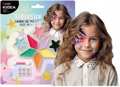 Zdjęcie Derform Farbki Do Twarzy Gwiazda 8 Kolorów Kidea - Wałbrzych
