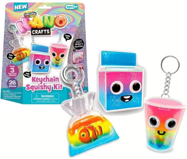 Creative Kids Nano Crafts Taśma Zestaw Breloczków Zabawka