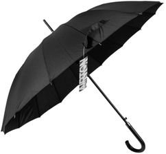 Zdjęcie Czarny męski parasol przeciwdeszczowy - Tłuszcz