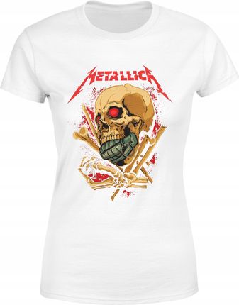 Metallica Koszulka Damska Metalica Heavy Metal R M Bluzka Tshirt Damski
