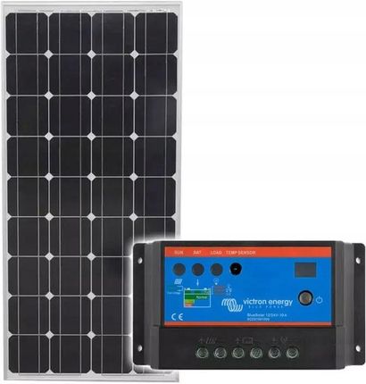 Panel słoneczny 115W z regulatorem 10A