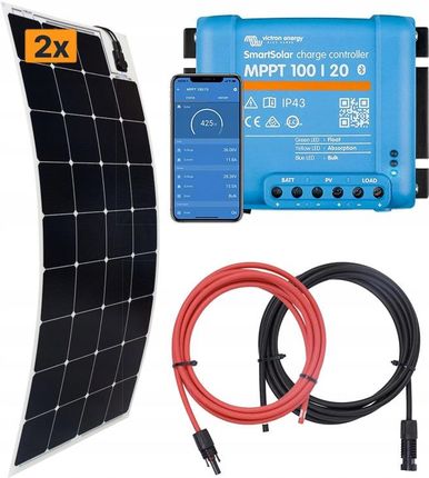 Victron Energy Panel Elastyczny 2X150W + Smartsolar 100/20